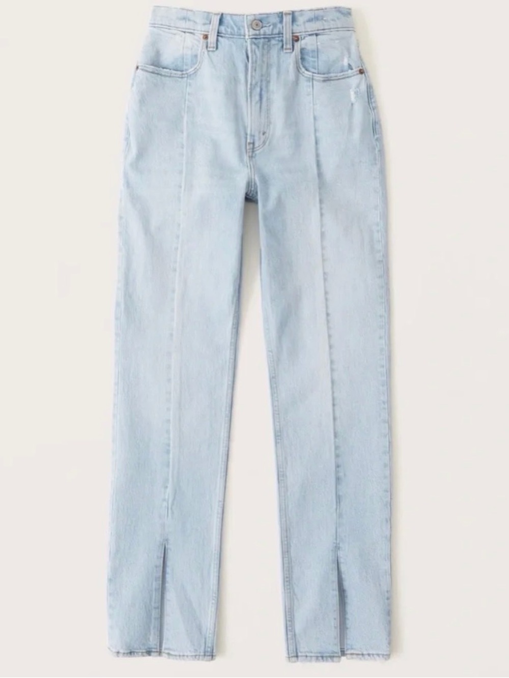 Abercrombie Curve Love Ultra High Rise 90s Straight Jean